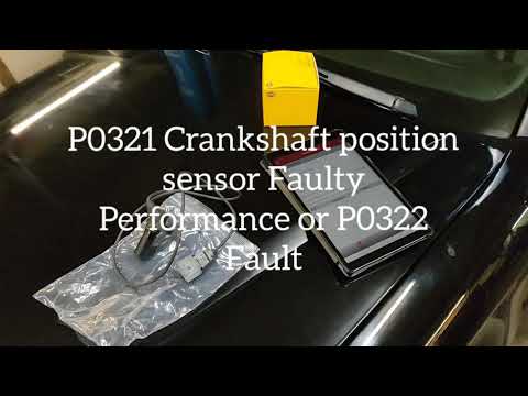 ✅ Audi A4 B7 103kw 2.0TDI Faults P0321/P0322 Faulty Crankshaft position sensor! Solved👌