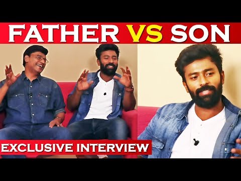 Shanthnuவை செமயா கலாய்த்த Bhagyaraj - Exclusive Father and son Funny Interview |