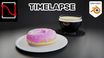 Nodevember Day 5 Pastry Timelapse - Blender Vector Displacement