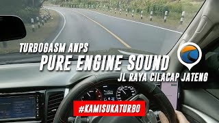 Pure Engine Sound Pajero Sport - Jalan Raya Cilacap Wangon Jawa Tengah