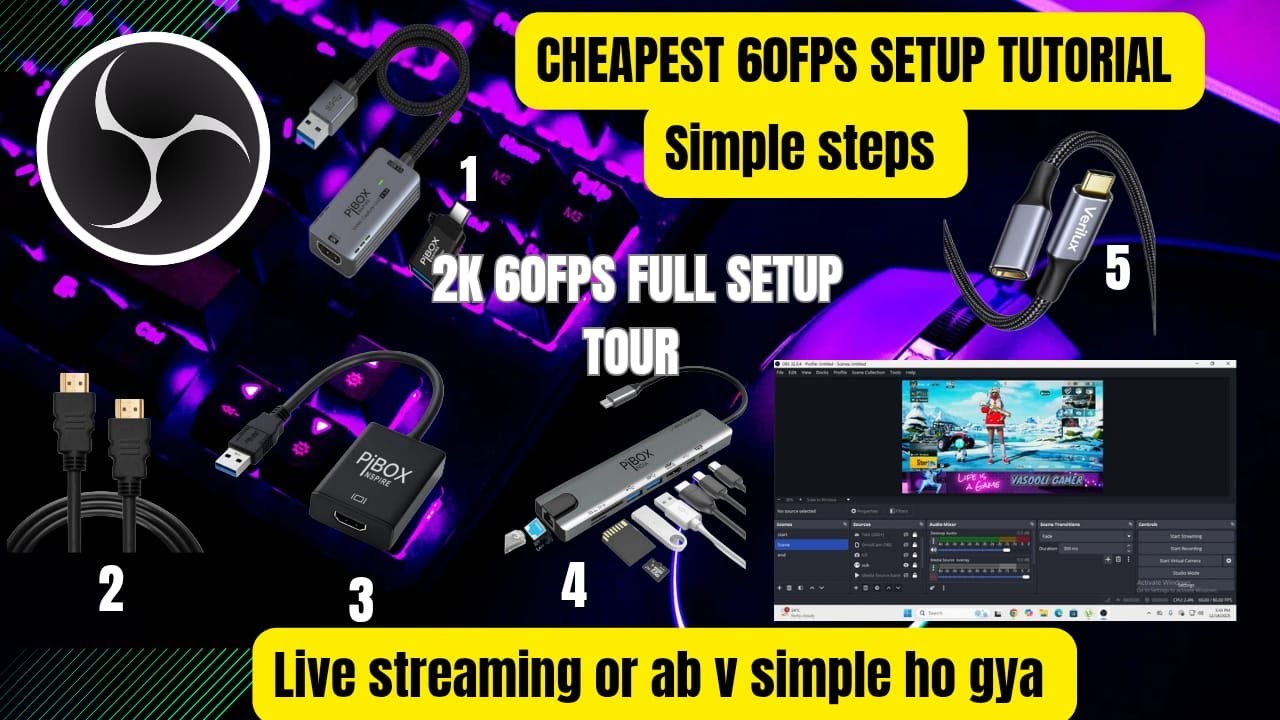 Budget 2K 60FPS Phone Streaming: Capture Card Alternatives & Hidden ...
