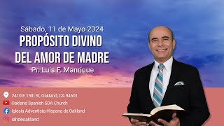 Ptr. Luis Manrique  -Proposito Divino del amor de Madre