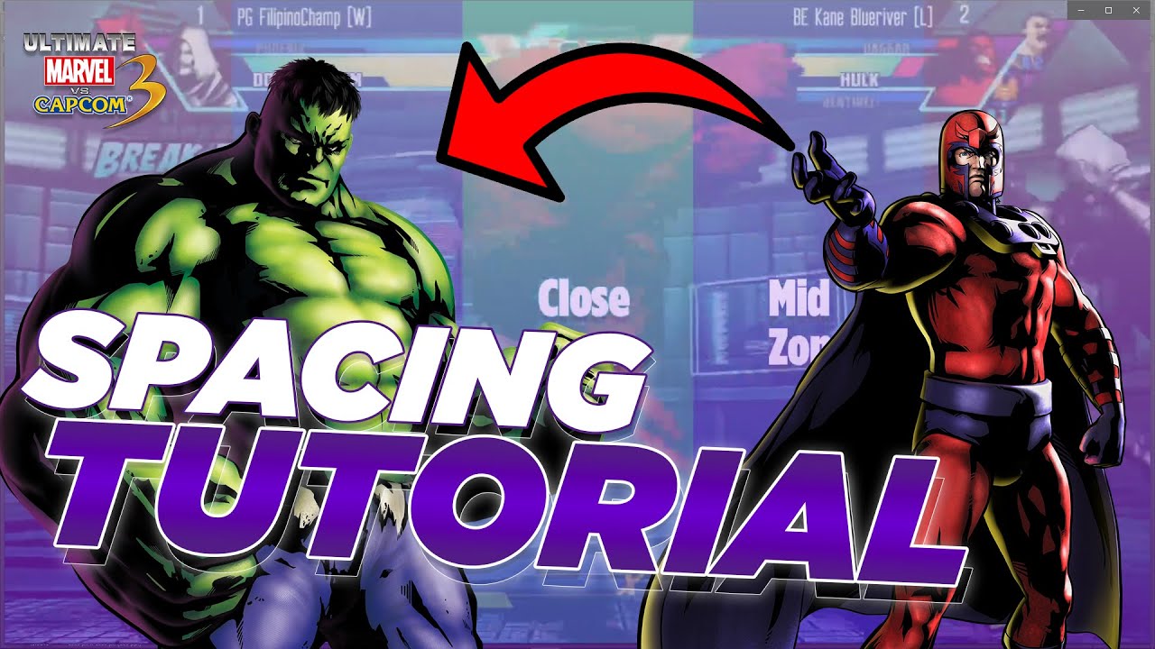 UMVC3 Spacing Tutorial: ZONES | MUST WATCH!!!