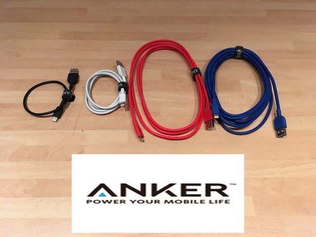 Anker PowerLine Lightning 1ft/3ft/6ft/10ft Review +Giveaway