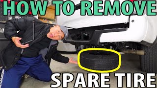 Tacoma Spare Tire Removal