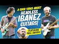 IBANEZ HEADLESS GUITARS! - feat @TheGuitarGeek @Paul Davids @EytschPi42 & @SpectreSoundStudios