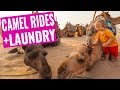 Iconic Camel rides and How We Do Our Laundry | Honest Insights to Backpacking as a Family