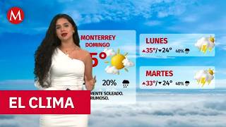 Thumbnail Today's weather, Sunday, May 31, 2026 | Forecast with Natalia Sánchez