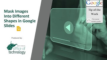 Mask Images Into Different Shapes in Google Slides