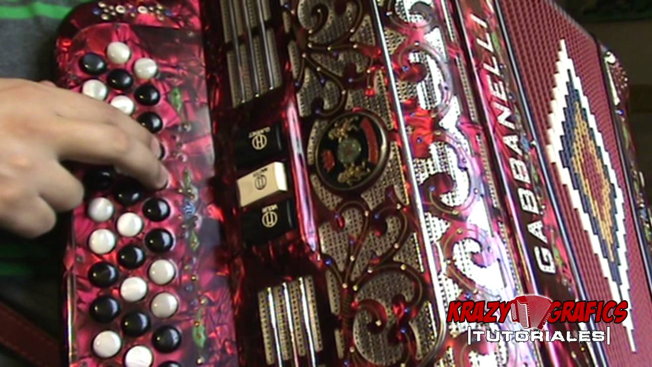 El 701 Los Alegres del Barranco (instruccional de acordeon) YouTube