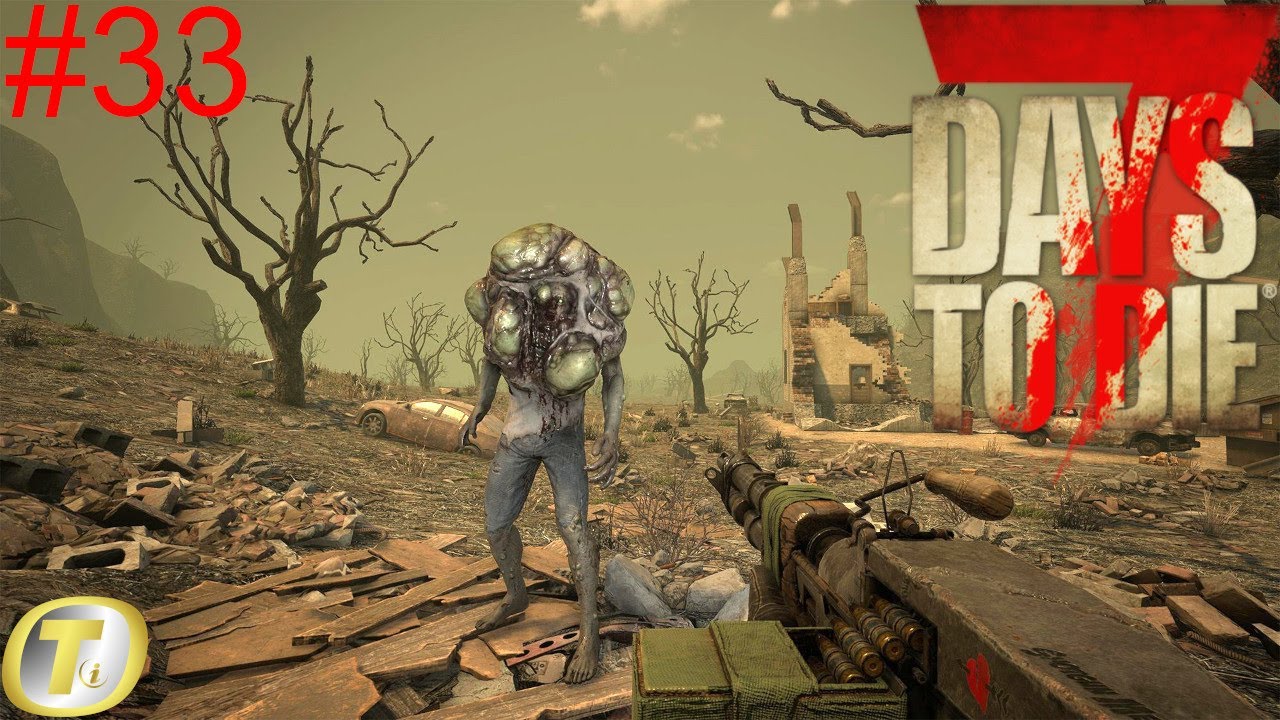 La base anti horde avance bien! | 7 Days To Die 2.5 fr