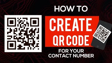 Create QR Code :  For Your Own Mobile Number | Complete Step By Step Tutorial