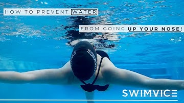 How To Prevent Water Up Your Nose When Swimming | Backstroke