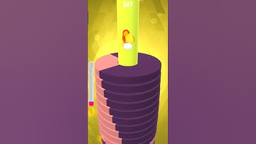 Drop Stack Ball Level 123 #123 #level #viral #gaming #video