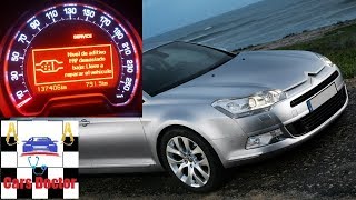How to change the Eolys additive for the FAP DPF particulate filter on a 2011 Citroen C5