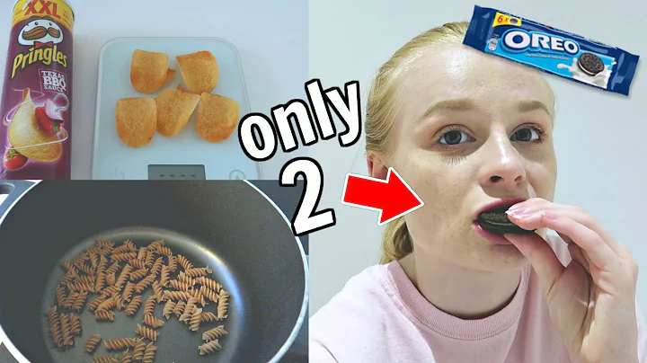 EATING ONLY RECOMMENED SERVING SIZES FOR 24 HOURS!