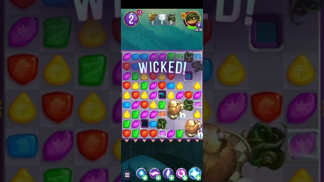 Harry Potter: Puzzles & Spells level 2520 no boosters