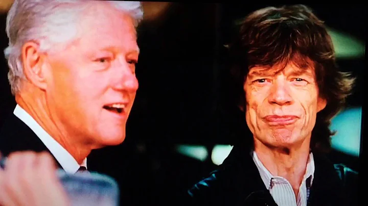Bill Clinton & The Rolling Stones