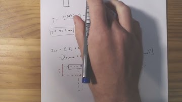 Moment of Inertia:  T section