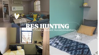 #vlog: LETS GO RES HUNTING!!|| Private Student Accommodations in Johannesburg| uni student