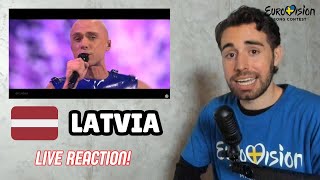 Dons "HOLLOW" 🇱🇻 LATVIA | SPANISH REACTS to LIVE PERFORMANCE | EUROVISION 2024 Reaction