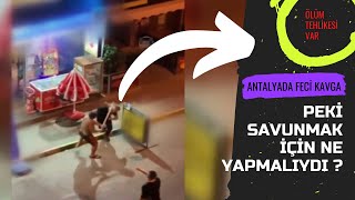 Gürültü Yaptı Diye Sopayla Adam Bayılttı; Peki Nasıl Savunabilirdi?