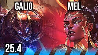GALIO vs MEL (MID) | KR Master | 25.4