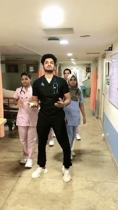 Chicken dance with my Beautiful Nurses 😍😍 before fumigation #dance #doctor #dancingdoctor #telugu