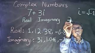 What are complex numbers? Difference between Real and Imaginary numbers (Urdu/Hindi)