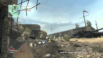 MW3: Quickscope + Random Throwing Knife Kill #3