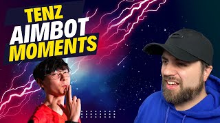 Reaction to TenZ Best Aimbot Moments (Valorant)