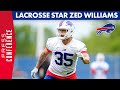 Lacrosse star zed williams just staying in the moment  buffalo bills