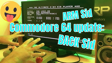 Commodore 64 update: ARM Sid and BACK Sid review on the way!!!
