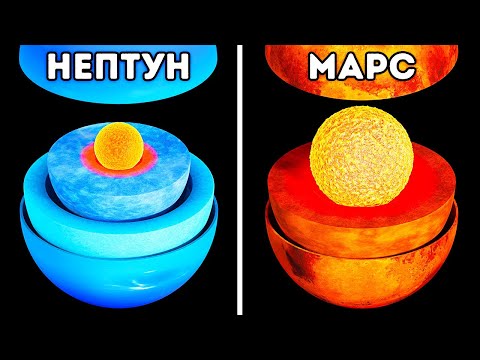 Каким Было Бы Путешествие К Ядру Разных Планет