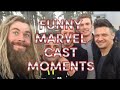 Best Funny marvel cast moments!