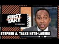 Stephen A. would take the Nets over the Lakers in a Finals matchup | First Take