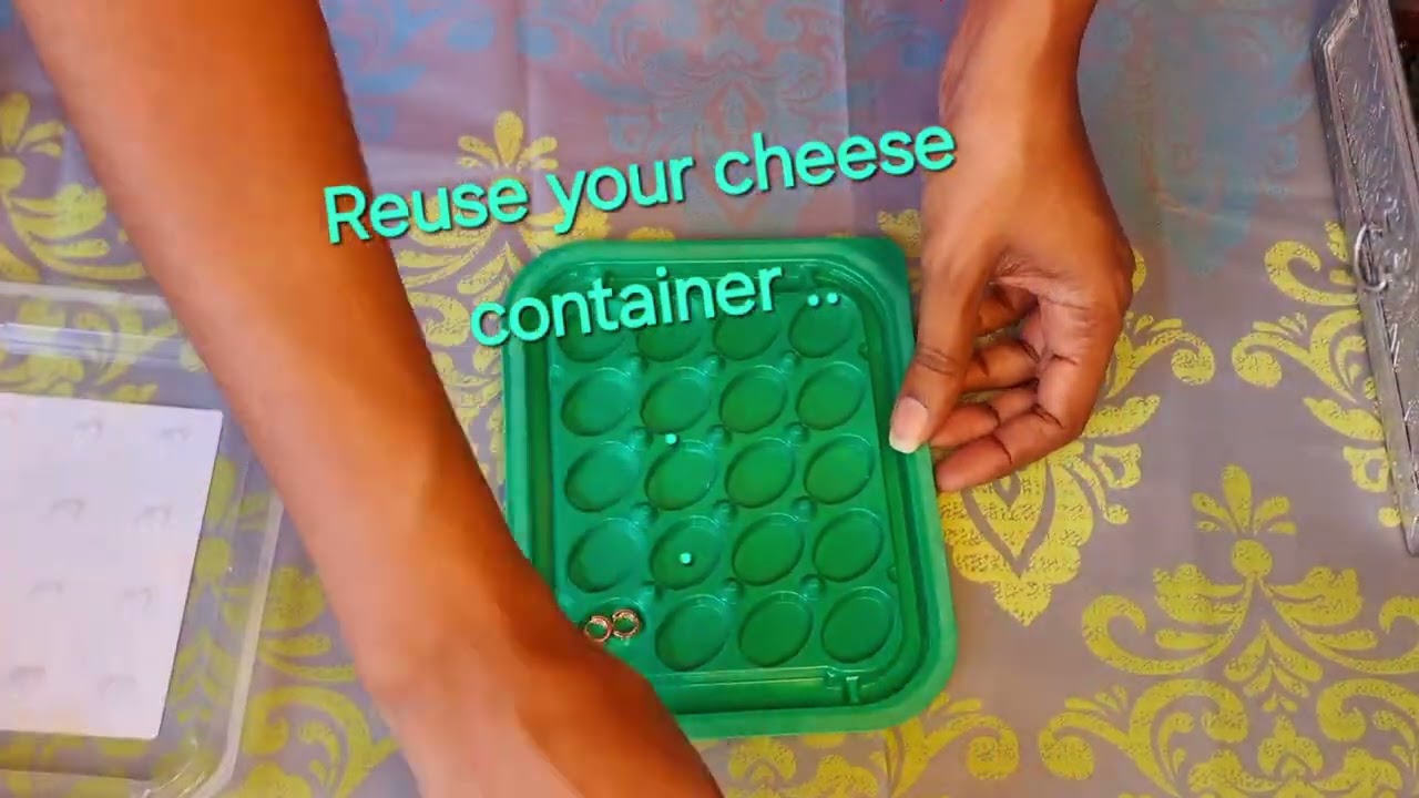 Reuse your cheese commercial packaging