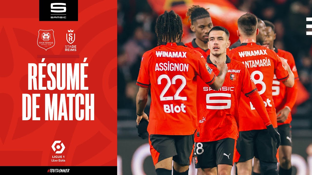 ⚽ Saison 23/24 - J13 | Stade Rennais F.C. / Stade de Reims - Le résumé (3-1)