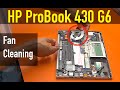 HP ProBook 430 G6 Fan Replacement | Fan Cleaning