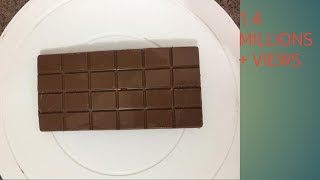 HOW TO MAKE NUTELLA CHOCOLATE BAR/ HOME MADE CHOCOLATE BAR -BON APPETIT BY KAIRA