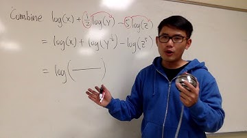 Combining Logarithms (made easy)