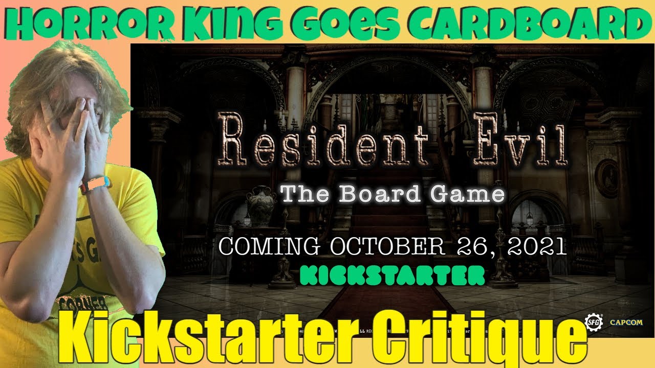 Resident Evil: The Board Game - Kickstarter Critique