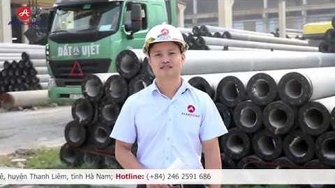 Quy trình sản xuất cọc ly tâm Amaccao Hà Nam