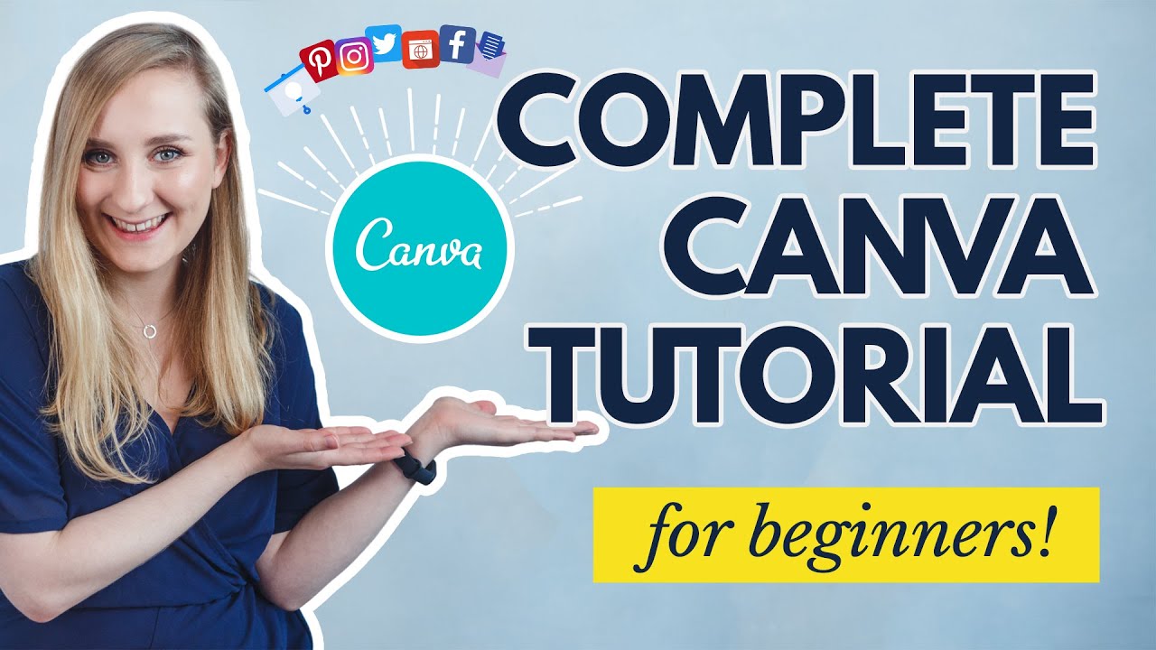 How To Use Canva For Beginners! [Full Canva Tutorial 2021]