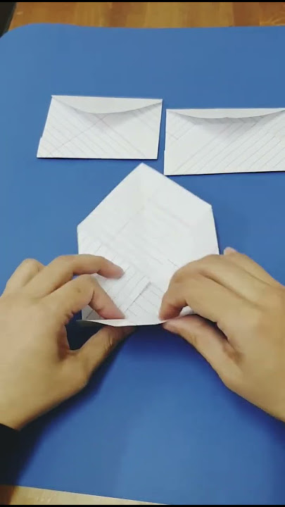 How to Origami a paper envelope without glue or tape « Origami ::  WonderHowTo