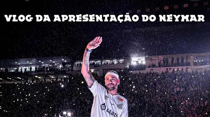 O PRÍNCIPE VOLTOU! VEJA COMO FOI A APRESENTAÇÃO DO NEYMAR NA VILA BELMIRO