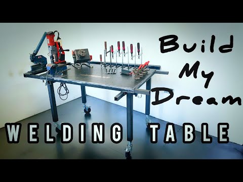 welding table build with clamps fixture and some other ideas