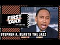 Stephen A. uses his Cowboys catchphrase on the Jazz: WHAT CAN GO WRONG, WILL GO WRONG! | First Take