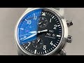 IWC Pilot's Chronograph IW3717-04 IWC Watch Review