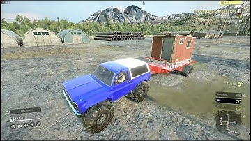 SnowRunner, Foothills of Sayan Ep.9 (The Hooligan Blazer and the Keny getting it done)